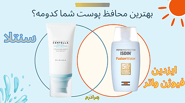 ضد آفتاب ایزدین یا سنتلا اسکین1004: کدام محافظ شایسته پوست شماست؟