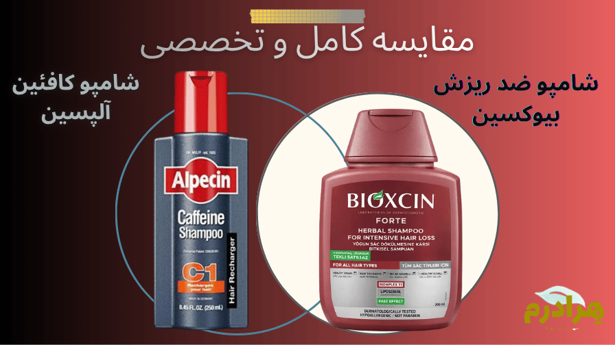 شامپو بیوکسین قرمز یا شامپو آلپسین کافئین کدوم بهتره